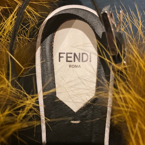 Fendi Bugs Fur Monster Sandals - Picture 3 of 14